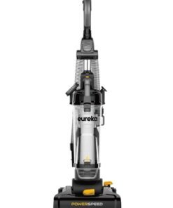 EUREKA Corded Vacuum Cleaner PowerSpeed Lightweight Powerful Pet Upright Vacuum Cleaner for Carpet and Hard Floor, Turbo, 12.6" Wide Nozzle 2.6L Dust Cup Easy to Empty-Black