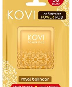 Kovi Air Fragrance Power Pod for Bathroom and Car, Royal Bakhoor, Infused with Essential Oils, Long Lasting Fragrance, 10gm