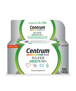 Centrum Silver Adults 50+,  100 Tablets