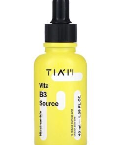 TIA'M Vita B3 Source, 1.35 fl oz, 10% Niacinamide Glow Serum with 2% Arbutin for Radiant & Balanced Skin, Vegan Korean Skin Care