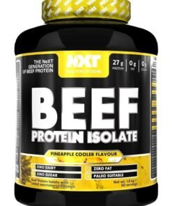 NXT Nutrition Beef Protein Isolate Zero Dairy Pineapple Cooler Flavour 60 Servings 1800g