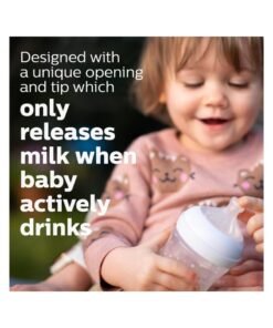 Alternative view of Philips Avent Pack Of 4 Natural Baby Bottle with Natural Response , Clear, 11oz