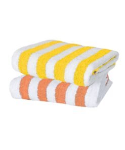 Home Smart Beach Towel Soft Quick Drying Set of 2 Towels Perfect for the Beach, Pool, and Summer Adventures