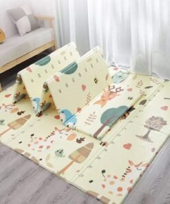 Portable Baby Playmat Foldable XPE Baby Crawling Mat Thickening Environmental Protection Rug Playmat Double Surface Baby Carpet -180 * 200CM