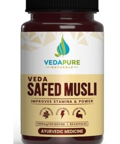 Vedapure Safed Musli 1000mg 60 Capsules