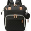 YOMA Diaper Bag Backpack, Multifunction Travel Back Pack Maternity Baby Changing Bags, Large Capacity, Waterproof and Stylish