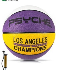 GROIC Basketball Size 7 (29.5 inches), Performance Composite Basketball with Textured, Official Regulation Size 7 Perfect for Indoor Outdoor Court Training & Play Games with Pump Included