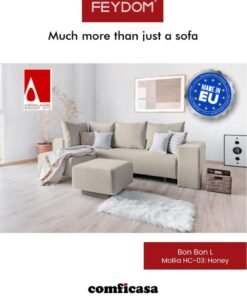 COMFICASA FEYDOM BonBon L: Convertible Sofa Bed - Mollia Honey