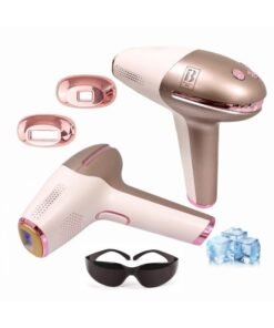 BELLEZA ONE Ice Cool, Painless Epilator, Home Permanent IPL Laser Hair Removal, 9 Energy Levels, Speed Flash 3 Modes
