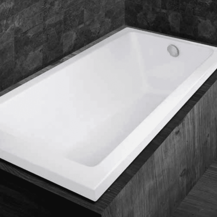 Diana acrylic rectangular bathtub 160x 70cm 170x70cm 170x80cm 180x80cm 190x80cm