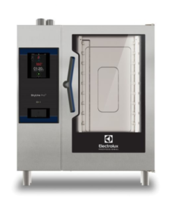 ELECTROLUX .SKYLINE PREMIUM COMBI OVEN 10 GN 1/1 ELECTRIC. BOILER OPEN BASE WITH TRAY SUPPORT – ECOE101T2A0