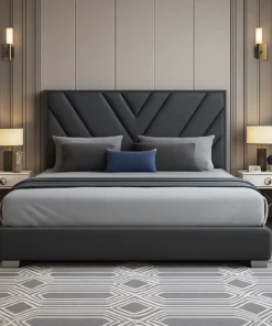 Dusk Velvet Bed