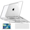 RKINC Transparent Case Compatible with Macbook Air 15.3 inch M2 A2941 with Touch ID, 2023 Release Protective Snap On Hard Shell Cover for New MacBook Air 15 Touch ID