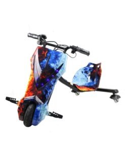 Aster 3 Wheel Drifter 36v Electric Scooter 360 Degree Rotation with Led Light Comfortable Seat and Bluetooth Assorted Color