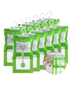 12-Piece Hangable Moisture Absorbing Bags Multicolour 36x16cm