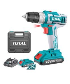 TOTAL lithium- ion cordless drill with high performance - multi colour