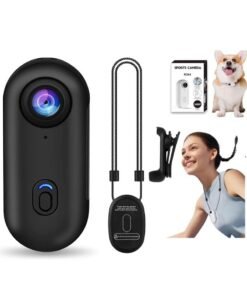 MOCOM 4K Thumb Action Wearable Body Camera | For Cycling, Travel, Sports, Outdoor, Daily Use & Vlogging