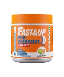 FAST&UP Pre-Workout - Advanced 200 mg Caffeine, Arginine, Taurine, 30 servings, Watermelon Flavour