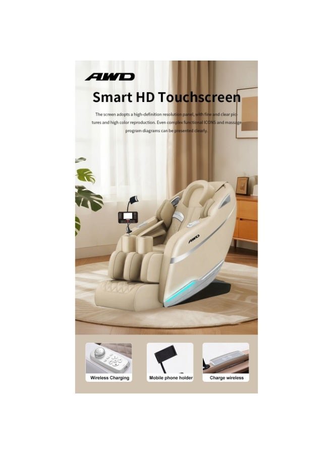 AWD 2D Full Body Massage Chair with Zero Gravity Airbags Massage, Wireless Charging, Bluetooth Speakers, Mobile Holder, Head To Toe Seat Hip Massage, 2 Years Warranty - Image 2