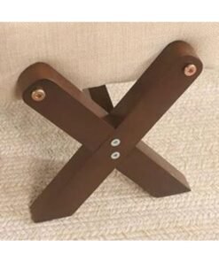 Footboard Bench Solid Wood Shoe Changing Stool Household Entrance Door Low Stool Shoe Changing Living Room Coffee Table Stool Sofa Stool  （size：32*26*27cm） - Image 3
