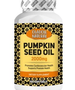 Oladole Natural Pumpkin Seed 2000mg – 100 Softgels