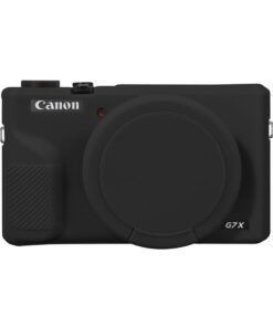 KOWVOWZ Case for Canon Powershot G7 X Mark III Digital Camera, Soft Silicone Protective Cover with Removable Lens Cover, Camera Silicone Case for Canon Powershot G7X Mark III DSLR Camera