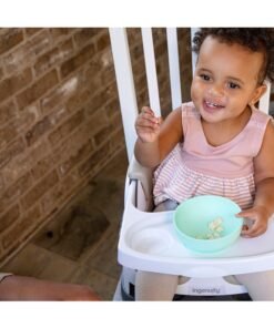 Alternative view of ingenuity Baby Base 2-in-1 Booster Seat, Portable Feeding & Play Seat, 6 Months to Toddler - Cashmere