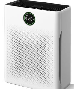 ibsun Air Purifiers for Home Large Room up to 80㎡ with Washable, PM 2.5 Display Air Quality Sensor Air Cleaner for Bedroom Pets, Office, PR1