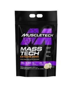 MuscleTech Mass Tech Extreme 2000 Vanilla Milkshake 12lbs US (RB)