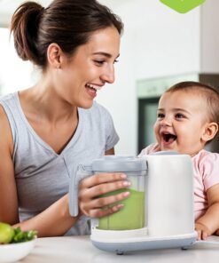 Alternative view of BAYBEE Blendy 5-in-1 Baby Food Maker Electric Baby Food Processor for Baby Food Maker with Steamer & Grinder | Portable Baby Food Steamer and Blender for Baby Food Puree Baby Food Mixer with Defrosting & Warm Function