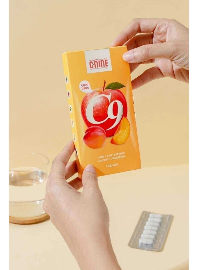 C-NINE C Nine C9 Dietary Supplement 7 Caps