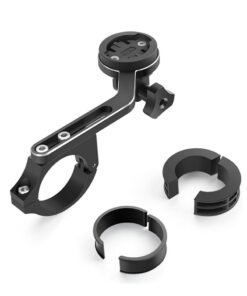 Barakah Bicycle Seat Post Bracket Support, Bike Computer Mount Compatible with Garmin GPS, CNC Aluminum Handlebar 22-35mm Stand Holder