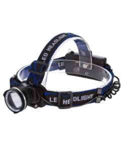 GEEPAS Rechargeable Led Head Lamp- 1500 Mah Battery with 4-6 hours Working | 3 Modes Bicycle Camping Torch & Emergency Lights