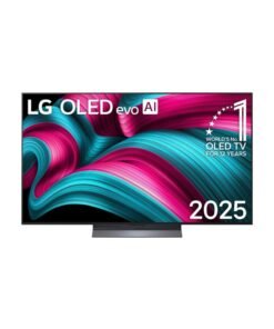 LG 55 Inch LG OLED EVO AI C5 4K 144Hz Smart TV AI Magic remote webOS25 2025 OLED55C56LA-AMAG black