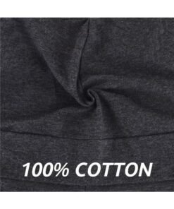 Alternative view of Depend 2-Packs Cotton Skull Caps For Men Women, Lightweight Beanie Sleep Hats Breathable, Sweat-Absorbent Cycling And Running Caps And Chemo Hair Loss (Black & Grey)