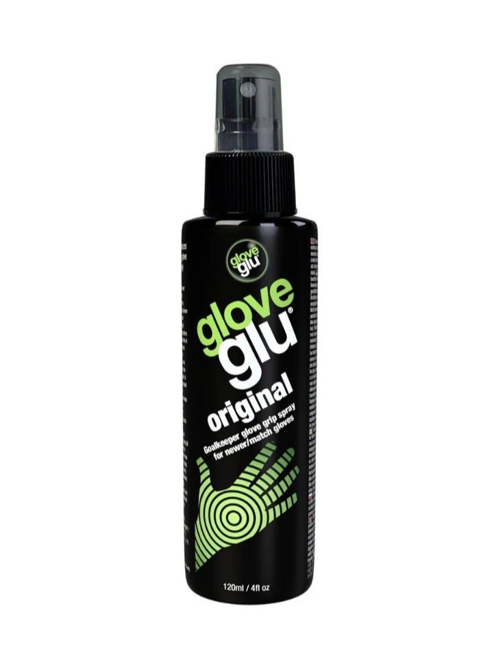 gloveglu Original Goalkeeper Glove Grip Spray for new/match goalkeeper gloves (120ml)