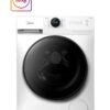 Midea 10KG Front Load Smart Washing Machine With Lunar Dial, 1400 RPM, 14 Programs, Fully Automatic Washer With Wide Door, Digital LED Display,Child Lock, Steam Care, Wi-Fi Connectivity 10 kg 10 kg MF200W100WBW White