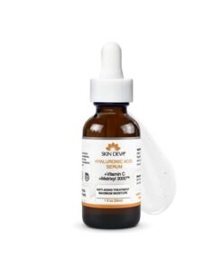 SKIN DEVA 1 oz Serum Vitamin C and Hyaluronic Acid Serum for Face + Matrixyl 3000 Anti Aging Serum, Boost Skin Collagen, Dark Spot Corrector, Anti Wrinkle Facial Serums