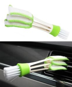 GROIC Mini Duster for Car Air Vent, Automotive Air Conditioner Cleaner and Brush, Dust Collector Cleaning Tool for Keyboard Window Leaves Car Air Vent Cleaning Tool
