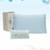 Doona Double-Sided Shredded Memory Foam Bed Pillow (1400g + 200g) Extra Filling – Size 50x75 cm, Gel-Infused Cooling, Adjustable Loft, Pressure Relief, Hypoallergenic, Washable Cover