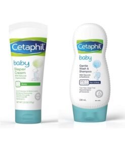 Cetaphil Galderma Baby Gentle Wash Shampoo 230ml and Diaper Rash Cream 70g