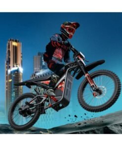 Alternative view of Wind Horse Y1 Electric Dirt Bike 3000W, 95KM/H Speed, 60V 35Ah Removable Battery, 70KM Range, Carbon Alloy Frame, 19x3 Inches Off-Road Tires, Dual Suspension