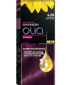 garnier Olia No Ammonia Permanent Hair Color 4.26 Violet Red