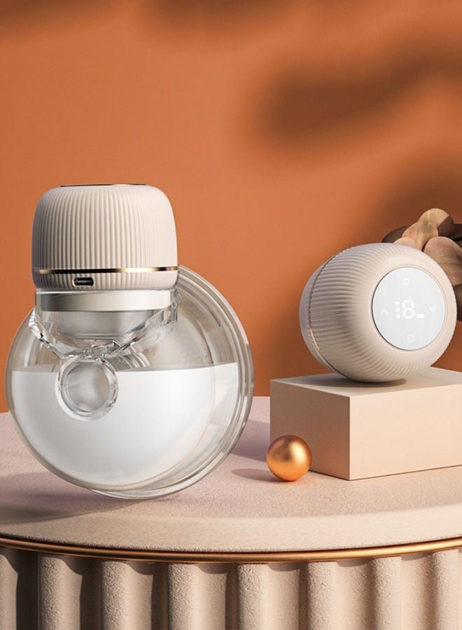 Occuwzz Breast Pump Electric Wearable Smart Display Mini Breast Milk Collector