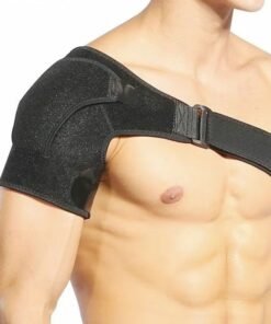 Shoulder Brace, Shoulder Support and Compression Sleeve for Torn Rotator Cuff, Dislocated Shoulder, Pain Relief, Adjustable Fits Shoulder Brace Immobilizer Strap with Ice Pack Pocket