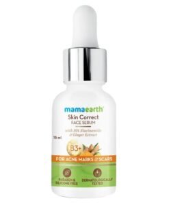 Mamaearth Skin Correct Face Serum With Niacinamide & Ginger Extract For Acne Marks & Scars, 15ml
