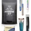 Go2Kits Travel Toiletry Kit, Hygiene Kit for Travel, Business & Charity with Reusable Toothbrush, Bath Soap & Other Essential Toiletries, 1-Pack (GO22)