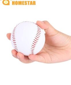 HOMESTAR Standard 9-Inch Baseball, One Soft Baseball Ball, Rounders Ball for Practice, Games, Ball Training Baseball for Outdoor Sports