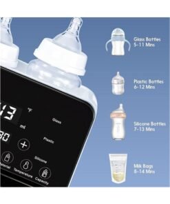 Beauenty Baby Bottle Warmer, 9-in-1 Milk Warmer for Breastmilk Formula, 48H Constant Warming. - Image 4