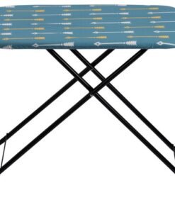 Delcasa 91.5 x 33 cm Ironing Board Ironing Table Heat Resistant, Contemporary Lightweight Iron Board with Adjustable Height and Lock System Assorted Colour DC2800